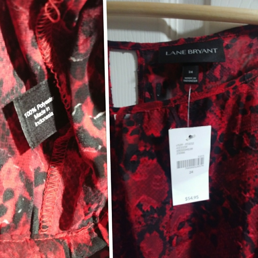 ๐โ Lane Bryant ๐ Sheer Blouse - Picture 6 of 7